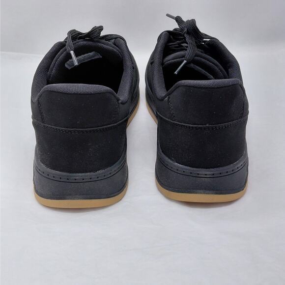 Levi's Drive Lo Mens Sneakers Size 11.5 Black Gum Sole Low Top Lace Up Casual - Picture 5 of 10